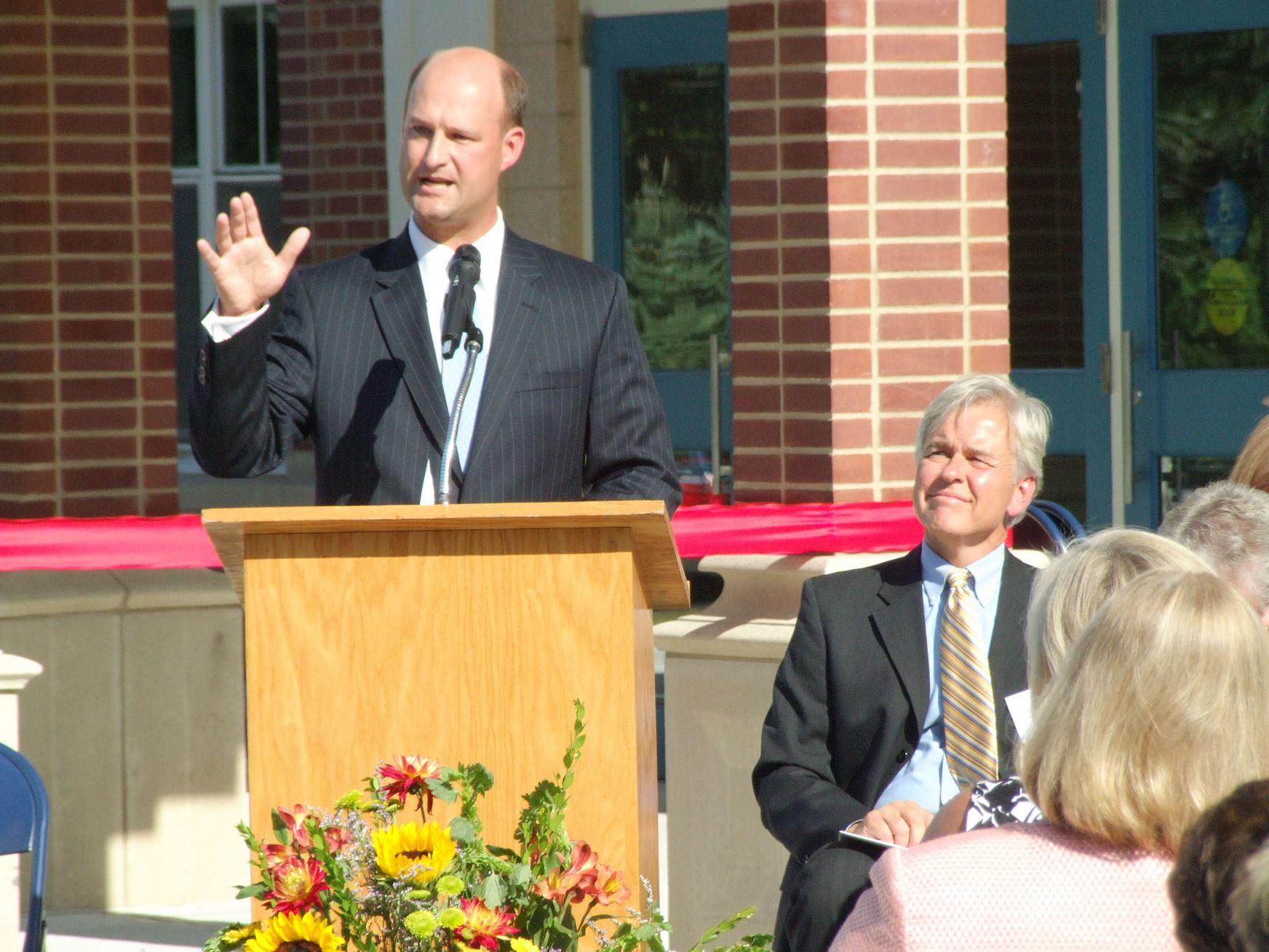 Man at Podium